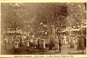 fête votive- place de l'hotel de ville