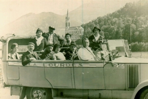1922/ 1924  PERRIN VOYAGE LOURDES