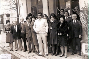 1974 repas annuel (chatain,pelletier,courtieux etc...)