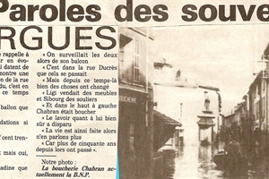 1936/1980 souvenirs de sorgues