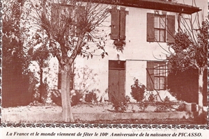 maison Picasso  (rue des écoles)