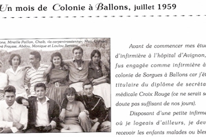 1959 colonie de ballon
