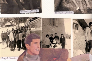 1961  : villard et puy le haut, le camp d'été avec les copines