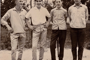 1959 (06)de Gauche a ..Roche Max,Pons JC,Sanvicente Michel,Dmas Michel (La Lyonnaise)