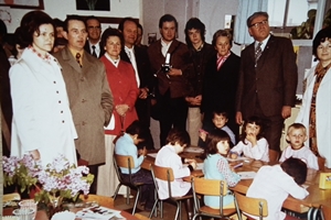 Visite d’une école à Sorgues