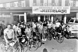 Vélo 1000 km de Wettenberg à Sorgues, env 1989