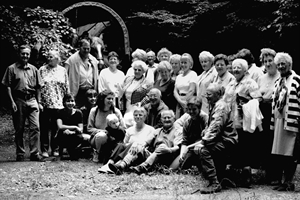 3eme âge … à Wettenberg, forêt avec Maurice Laurant et Rita Langhammer