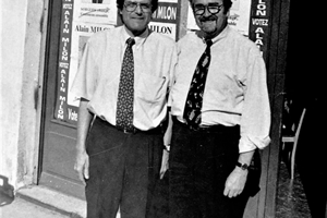 Dr. Alain Million et Gerhard Schmidt