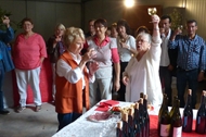 Prosit, Jumelage! Visite de château Gigognan