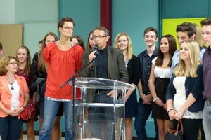 Élèves de Wettenberg à Salle de Fetes