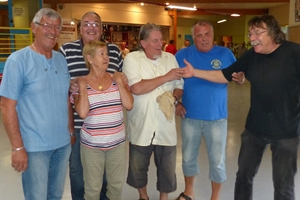 Boulistes … e.a. Christian Lellorain, Michel, Waldo Dönges et Christoph Konnerrtz